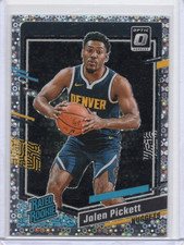 Jalen Pickett 2023-24 Donruss Optic Fast Break Disco Rated Rookie #215 Nuggets🔥