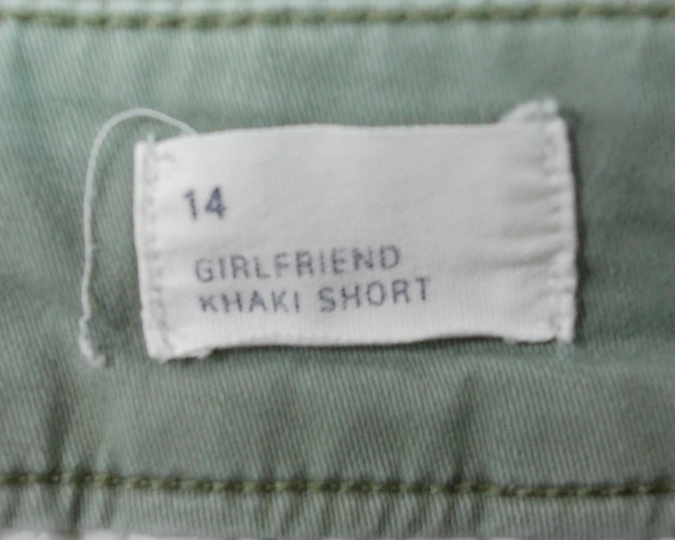 Pantalones cortos para mujer GAP verde novia caqui talla 14 Foto 4 de 4