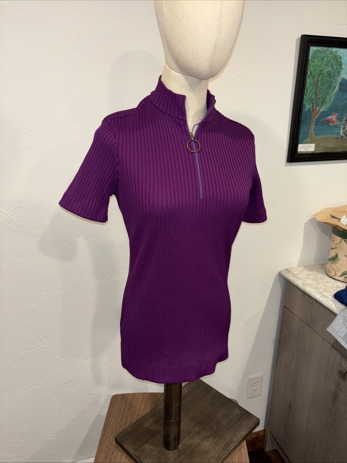 Vintage Womens Sweater  So Awesome!!!   1960’s   Estate Sale     See Disptn.  b2