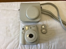 Fujifilm Instax Mini 9 Instant Camera, Smokey White, with casi