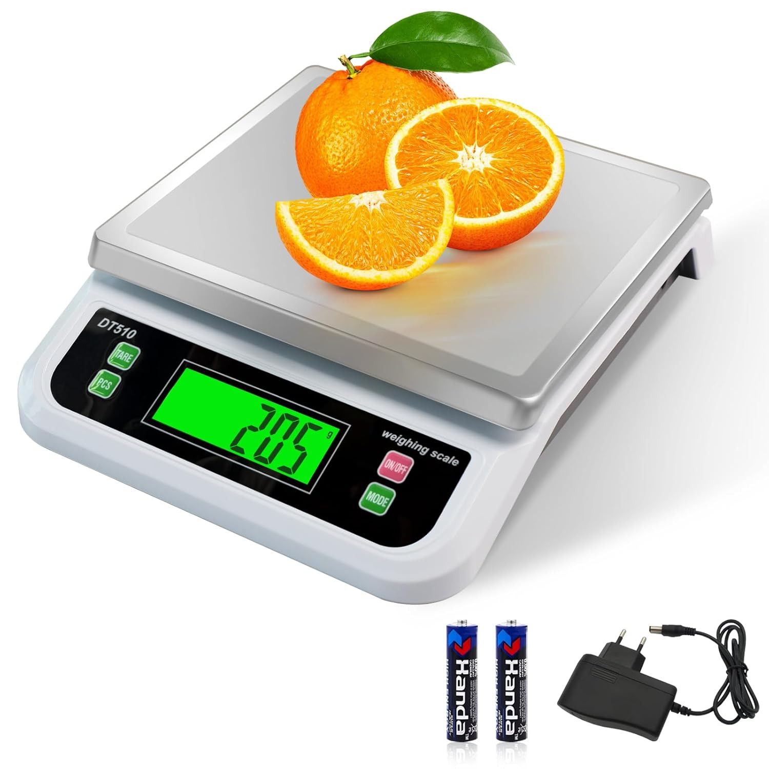 Bilancia da Mercato Professionale 40Kg | Bilancia Digitale Prezzo/Peso