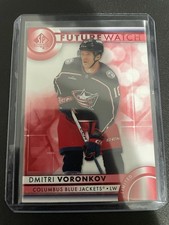 Upper Deck 2023-24 SP Authentic Red Future Watch #192 Voronkov Blue Jackets  