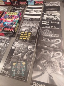 Atari Jaguar Boxes And Manuals Only Lot