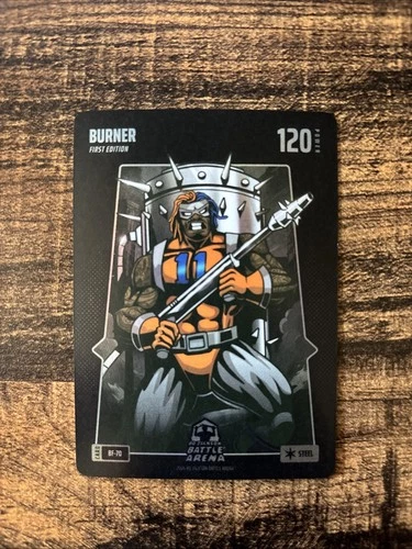 2024 Bo Jackson Battle Arena Burner Steel Battlefoil - BF-70 - Jalen Brunson