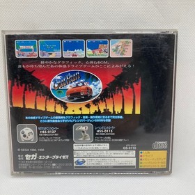 OUT RUN Outrun Sega Saturn Japan Import Free shipping FedEx DHL Tested GS-9110
