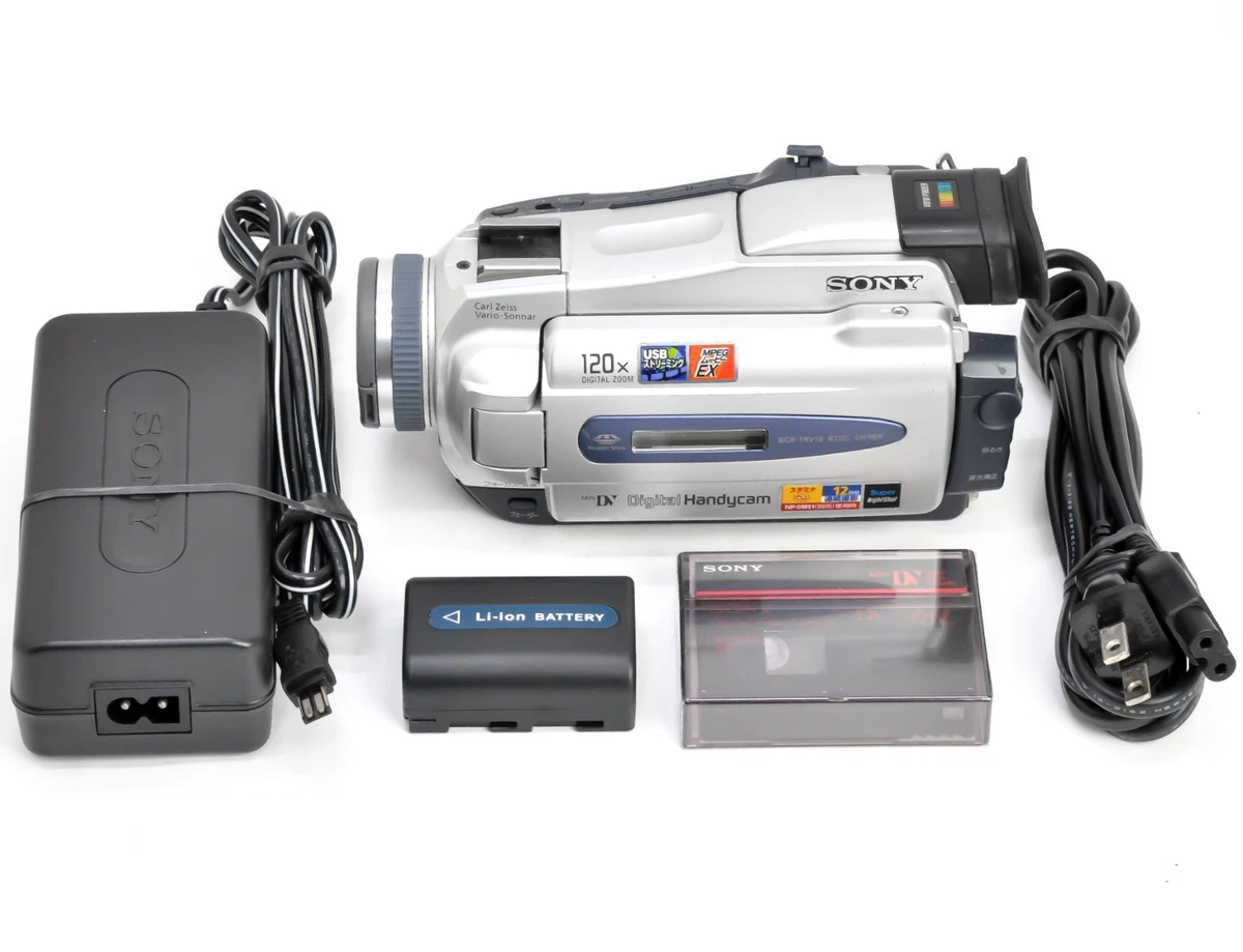 【再生可】SONY Handycam DCR-PC120 NTSC MiniDV Sony Handycam MiniDV Camcorders 120x Digital Zoom for sale | eBay