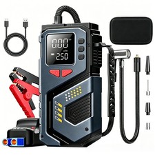 8000A Car Jump Starter With Air Compressor Pa...