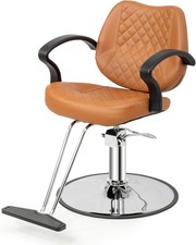 Professional Hydraulic Salon Chair for Hair Stylists   360  Swivel Barber Chair