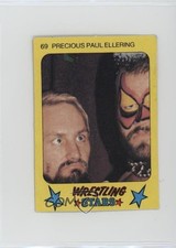 1986 Monty Gum Super Wrestling Stars Precious Paul Ellering #69 0y4s