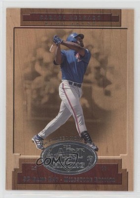 2001 SP Game Bat Milestone Edition The Art of Hitting Carlos Delgado #AH-9 0hs2