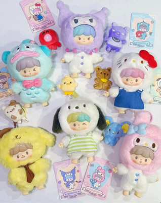 NEW zZoton x Sanrio Characters Plush Vinyl Blind Box AUTHENTIC Finding Unicorn