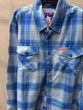 Dixxon FLanel Make A wish Arizona LONG SLEEVE SHIRT Large 16.5 x 35/36 