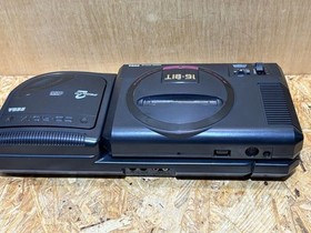 Mega CD2 Mega Drive Set SEGA Working Rare HAA-2912