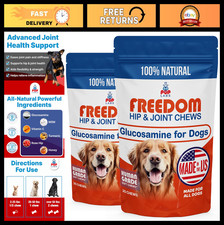 Joint Chews for Dogs - Glucosamine  Super Nutrients, Hip  Joint Pain Relief, 2