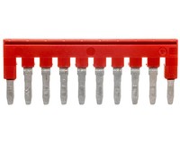 Mostek Wtykany 10-Torowy Czerwony Fbs 10-6 3030271 /10Szt./