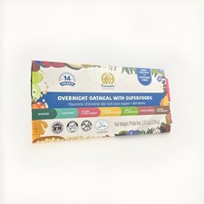 High Protein Overnight Oats with Superfoods Low Sugar High Fiber 14 Packets