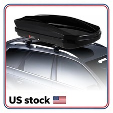 Roof Box Waterproof 12.4 Cu Ft 350l 55 Hard Shell Rooftop Cargo Carrier