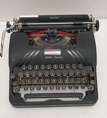 SMITH CORONA タイプライター レトロ Vintage Smith Corona Silent Manual Portable Typewriter NEEDS WORK