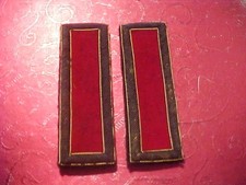 CIVIL WAR UNION ARTILLERY SHOULDER BOARD STRAPS SET USED 78