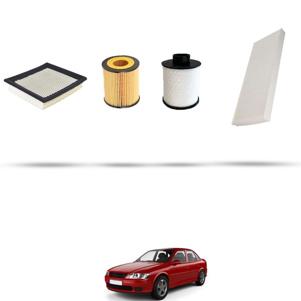 Hoffcar Set Service - 4 Filter FüR Opel Vectra C 1.9 Cdti 74Kw Von 2005-image
