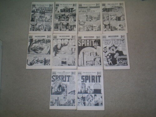 SPIRIT 1972 and 1973 REPRINTS June 2nd 1940 to March 9th 1941  Star Ledger run - Picture 1 of 6
