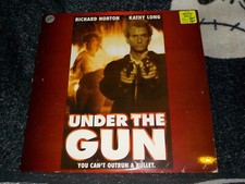 Under the Gun Laserdisc LD Richard Norton Kathy Long Jane Badler Free Ship 50