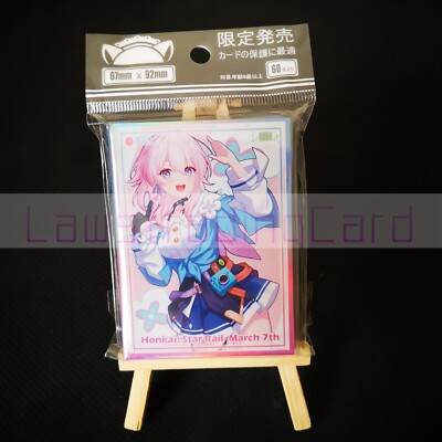Honkai Star rail - March 7th Foil Card Sleeves 67mmX92mm 60ct