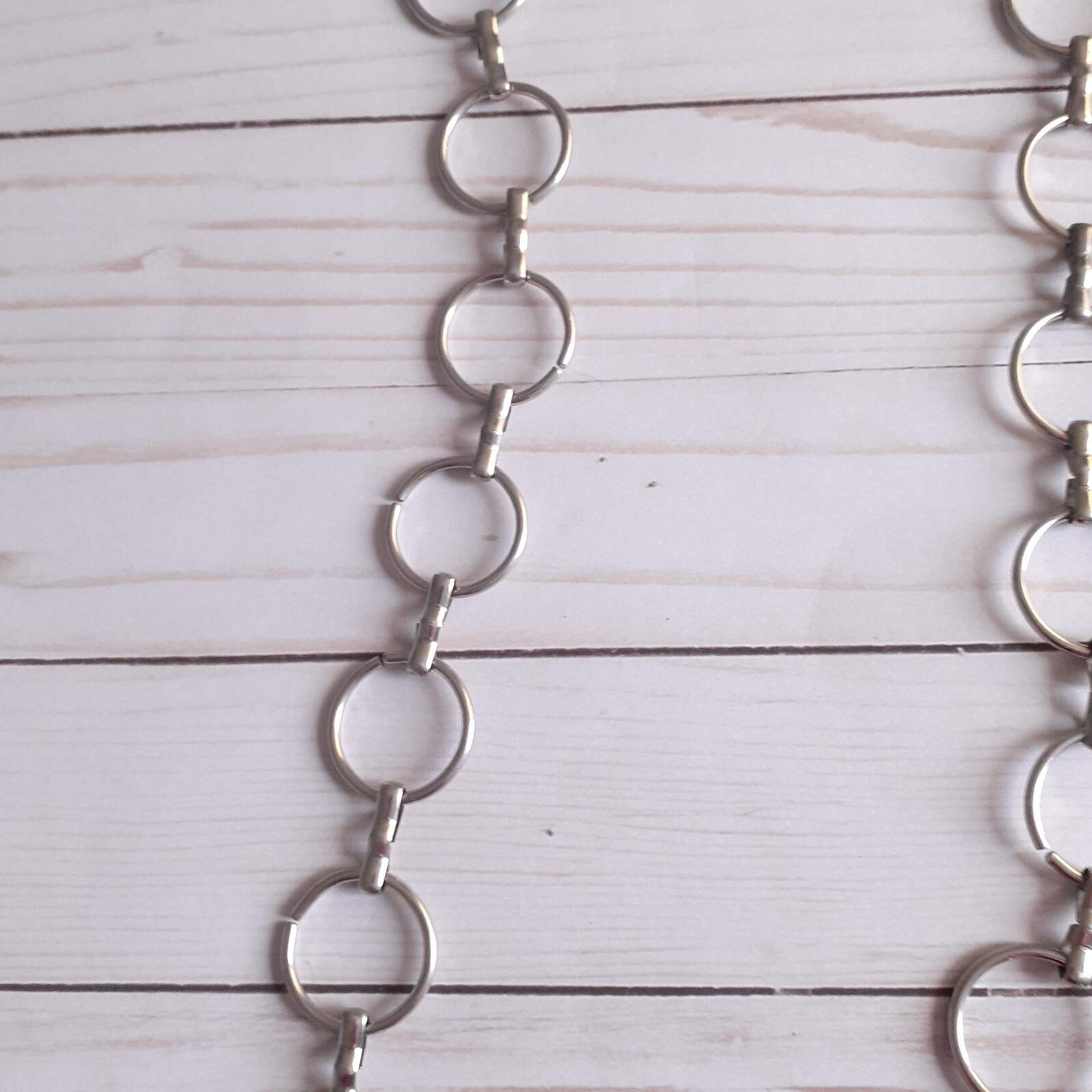 Silvertone Circle Adjustable Belt - image 9