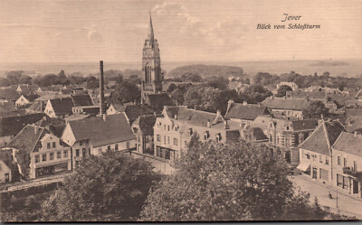 AK Jever, Blick vom Schloßturm, Panorama, Verlag Andreas Flitz (Nr. 2088)