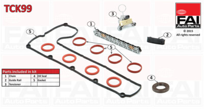 Fits Ford Peugeot Citroen Volvo Fiat Suzuki Lancia Timing Chain Kit Howen #1