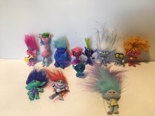 DreamWorks Trolls World Tour 2.5-3" Figure Lot of 12 Biggie Trollex Guy Diamond