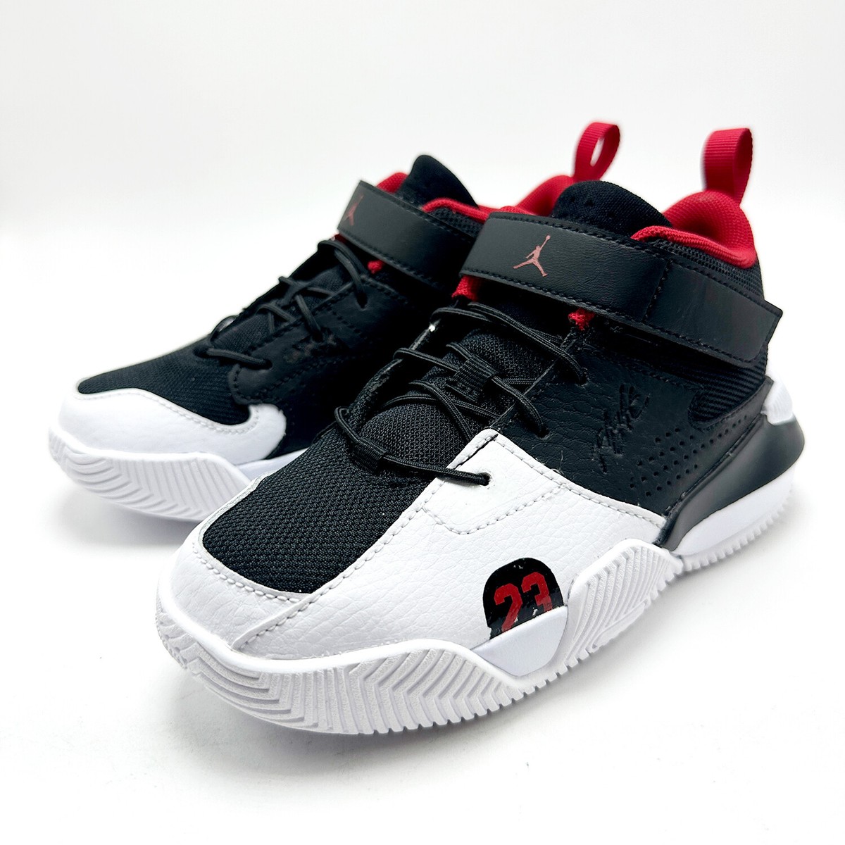 NEW* Pre-School Kids NIKE AIR JORDAN STAY LOYAL 2 (PS) WHITE/BLACK