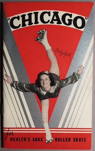 1935 Chicago Roller Skate Co Betty Lytle Cover Catalog Original B3-37
