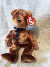 Ty Beanie Babie Ted- e the Bear New with Tags Retired old face 2003