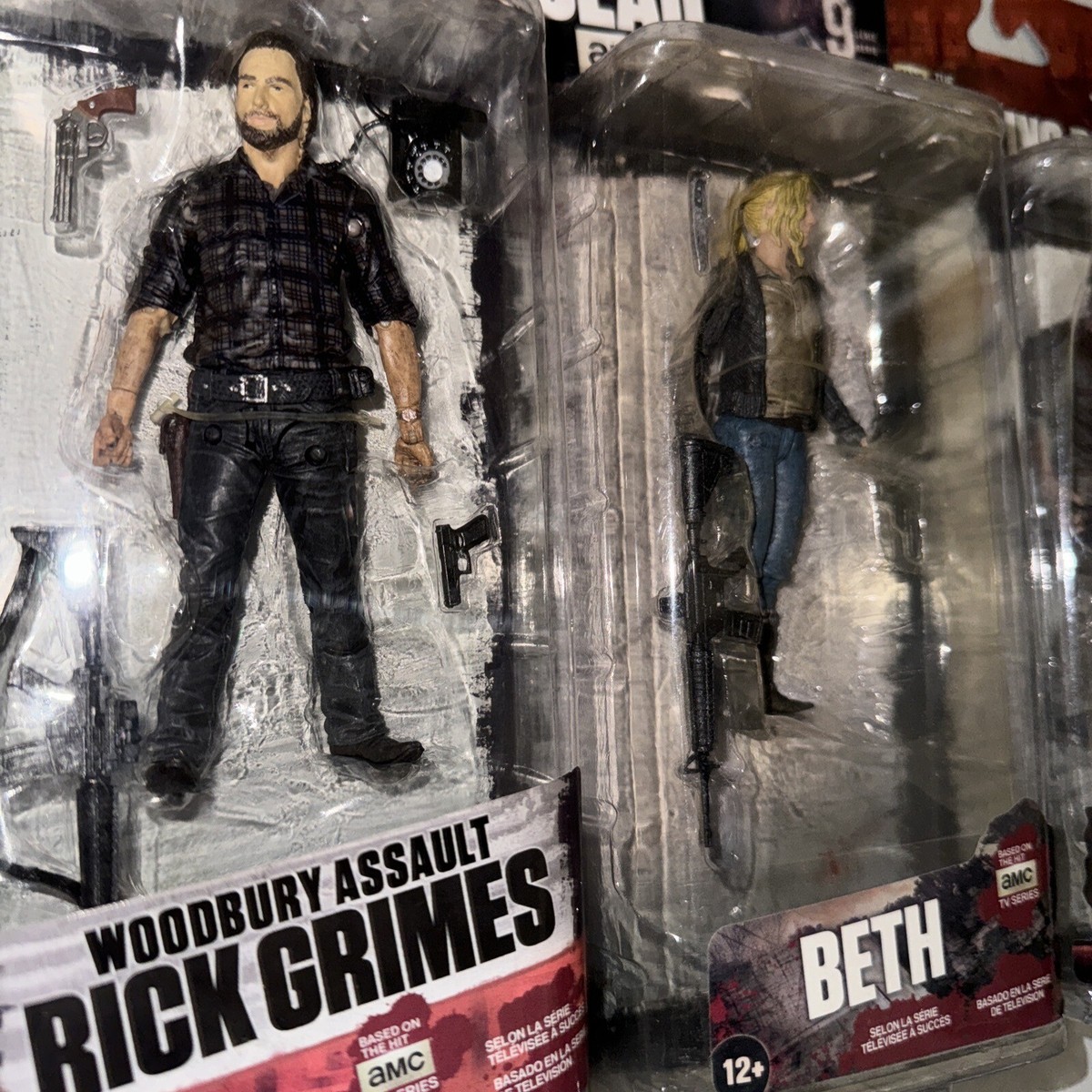 The Walking Dead Rick Grimes Beth フィギュア 2016 McFarlane Toys 5