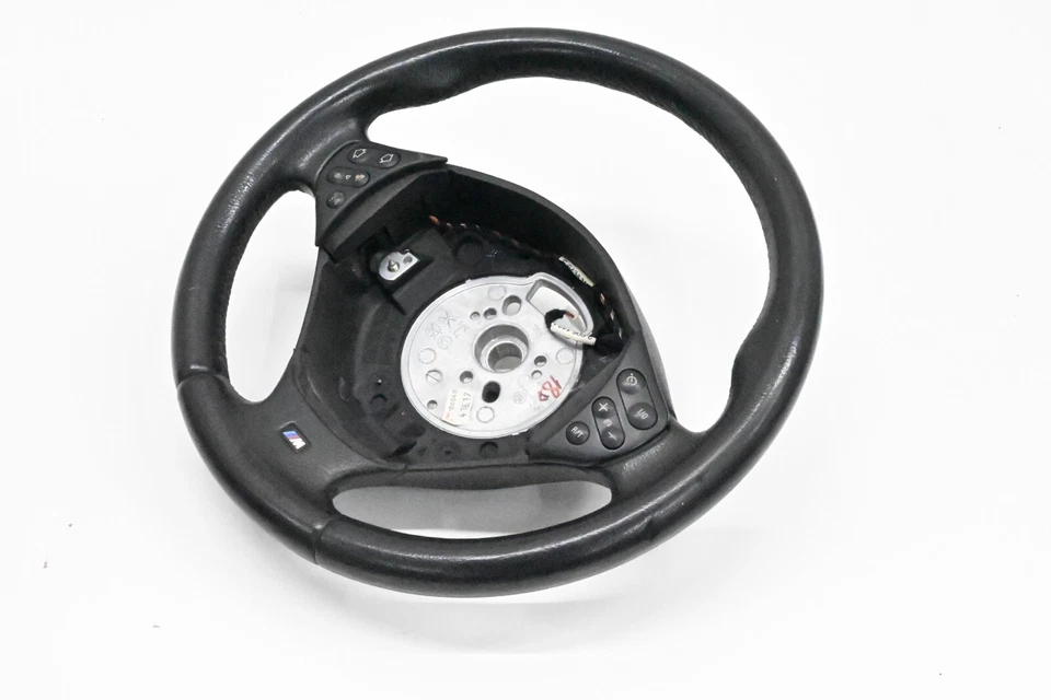 ⭐ Volante deportivo de cuero para BMW E39 5/7 serie M 96-03 fabricante original de fábrica Foto 2 de 4