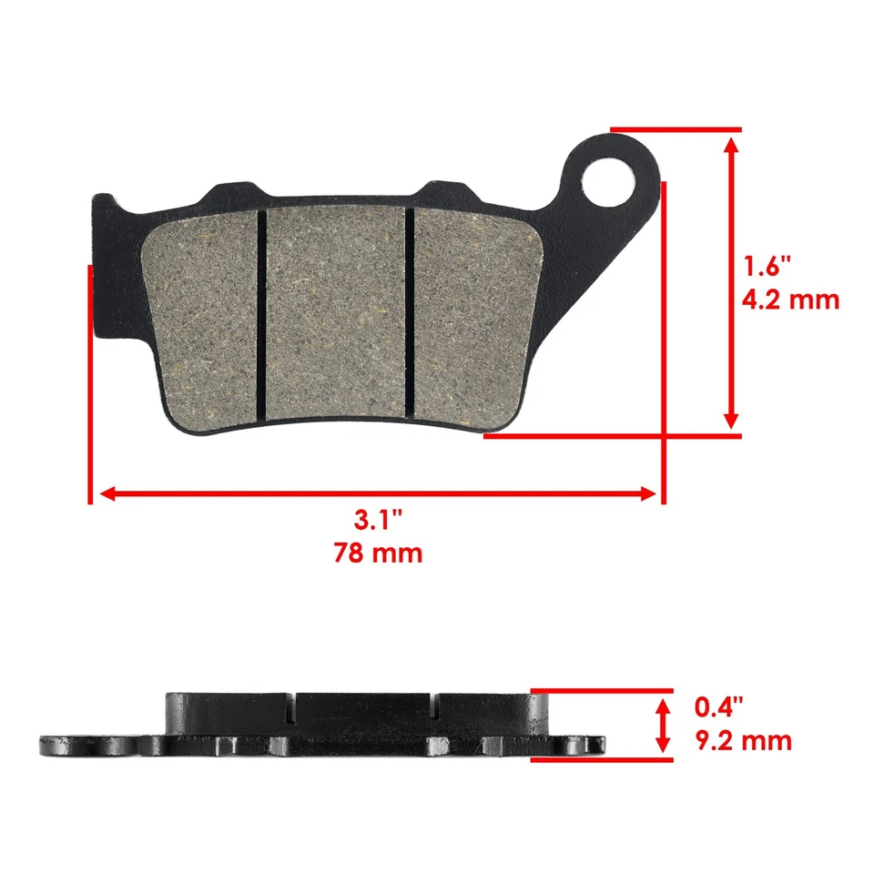 Front and Rear Brake Pads for KTM 690 Duke 2013-2017 / 75013030000 / 75013090000 - Image 3 of 4