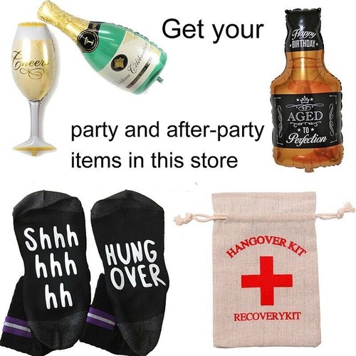 10x Hangover Recovery Kit Muslin Favour Bags Rustic Hens Party Engagement AU - Picture 5 of 12