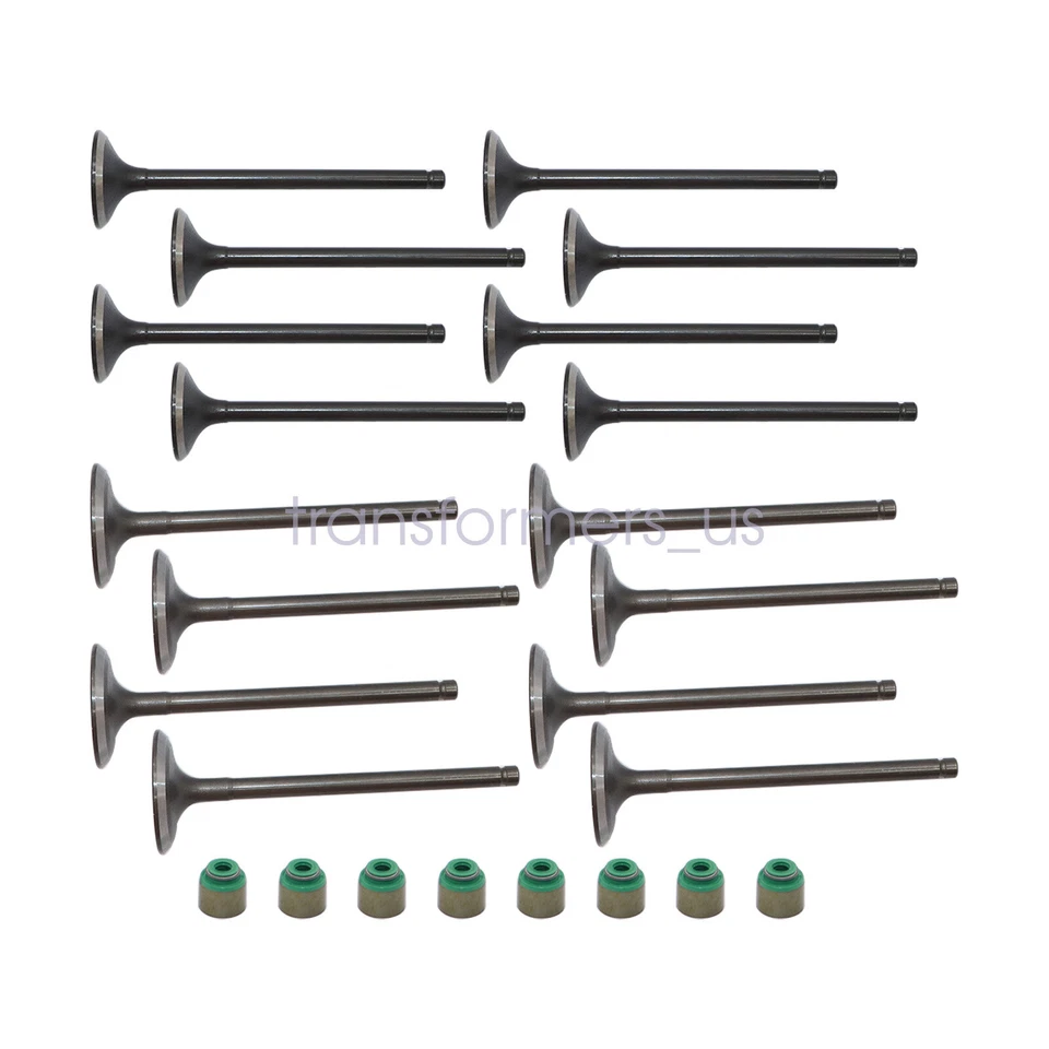 Se adapta a válvulas de admisión y escape Kia Accent Veloster Rio Soul 1,6 L + sellos de vapor Foto 3 de 4