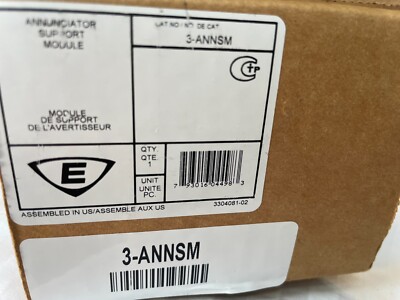 EDWARDS EST 3-ANNSM  ANNUNCIATOR SUPPORT MODULE. FIRE ALARM.