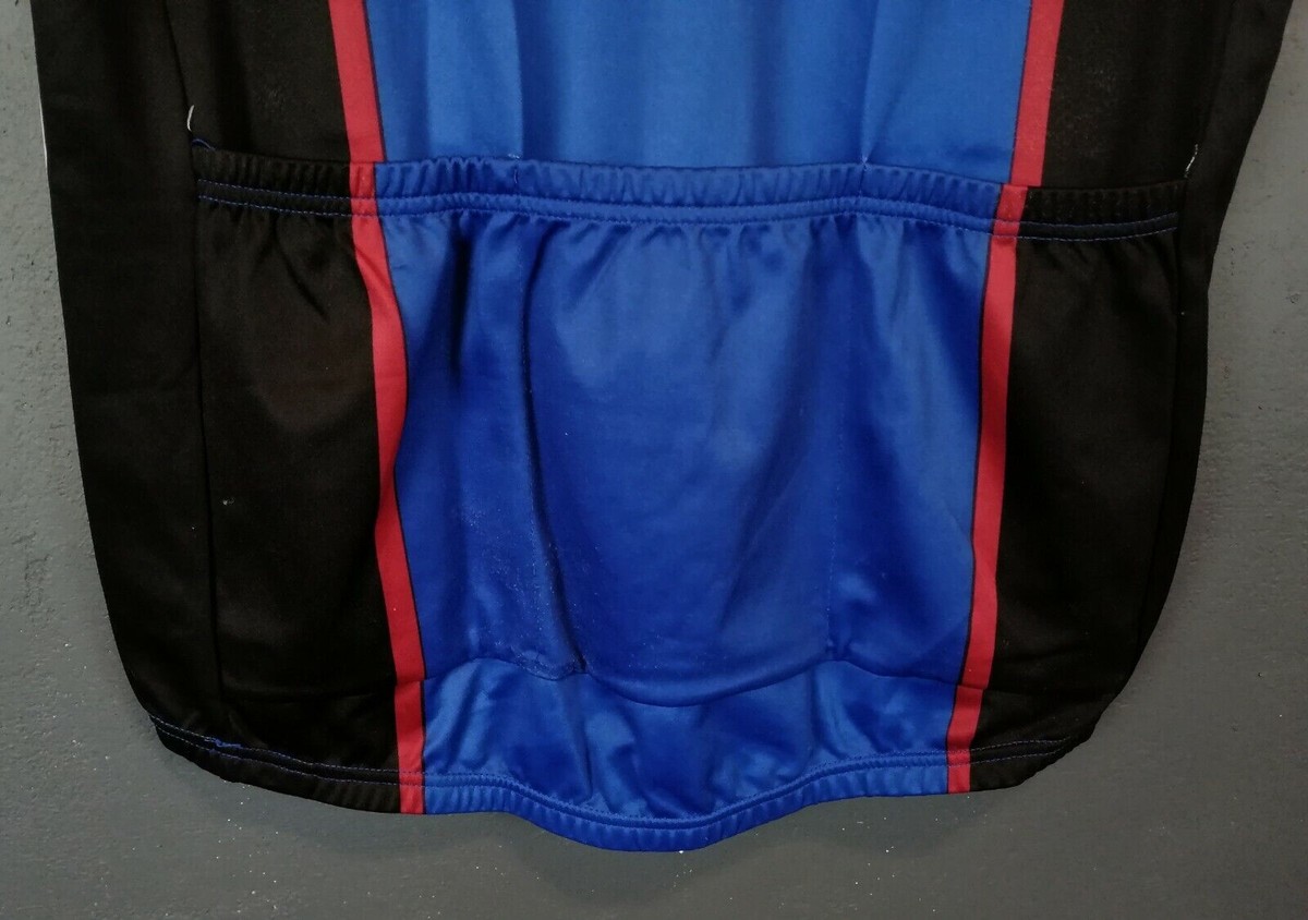 Maillot Cyclisme PARENTINI Italia – Taille XL – Blanc/bleu (occasion)