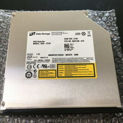 DVD RW Drive Hitachi-LG Data Storage GSA-T21N with Bezel New for a Dell laptop