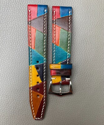 Genuine Cowhide skin Watch Strap Band Size 14 16 18 19 20 21 22 23 24 25 26mm