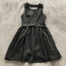 Wool Tweed Pinafore Urban Outfitters Cooperative Grey Jumper Dress Size 2 Cutout