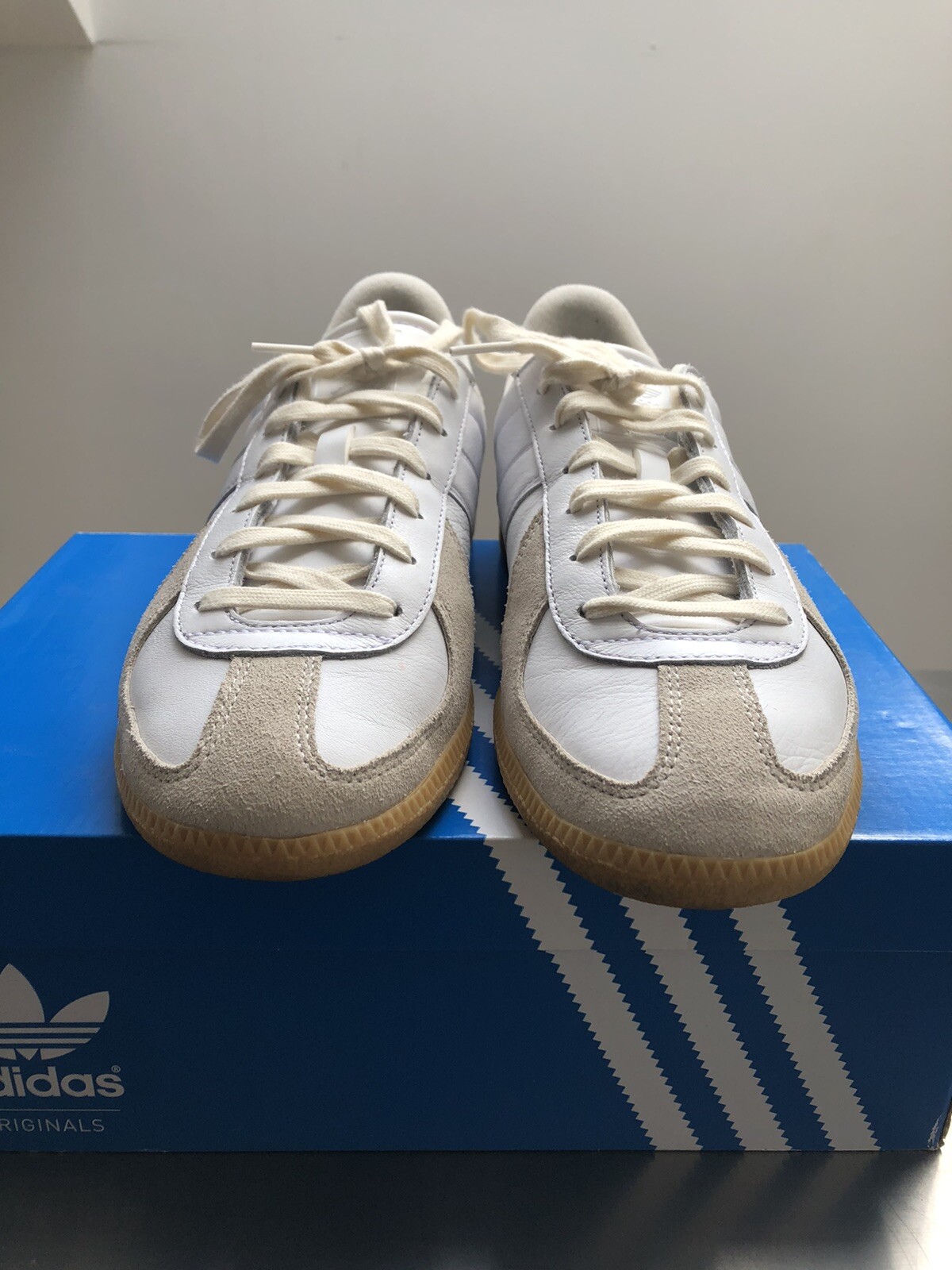 adidas originals bw army sneakers in white cq2755