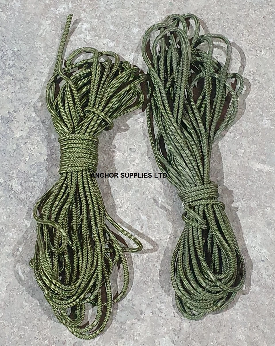 Paracord Parachute cord Genuine Military Issue Cut from actual chutes  (still155)