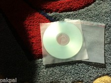 1000 NEW CD DVD POLY SLEEVE , FLUSH CUT, NO FLAP,FROSTY SEMI CLEAR HDPE A SALES