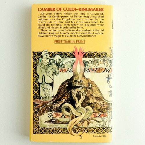 Camber Of Culdi by Katherine Kurtz Vintage Fantasy Paperback 1976 - Picture 2 of 4