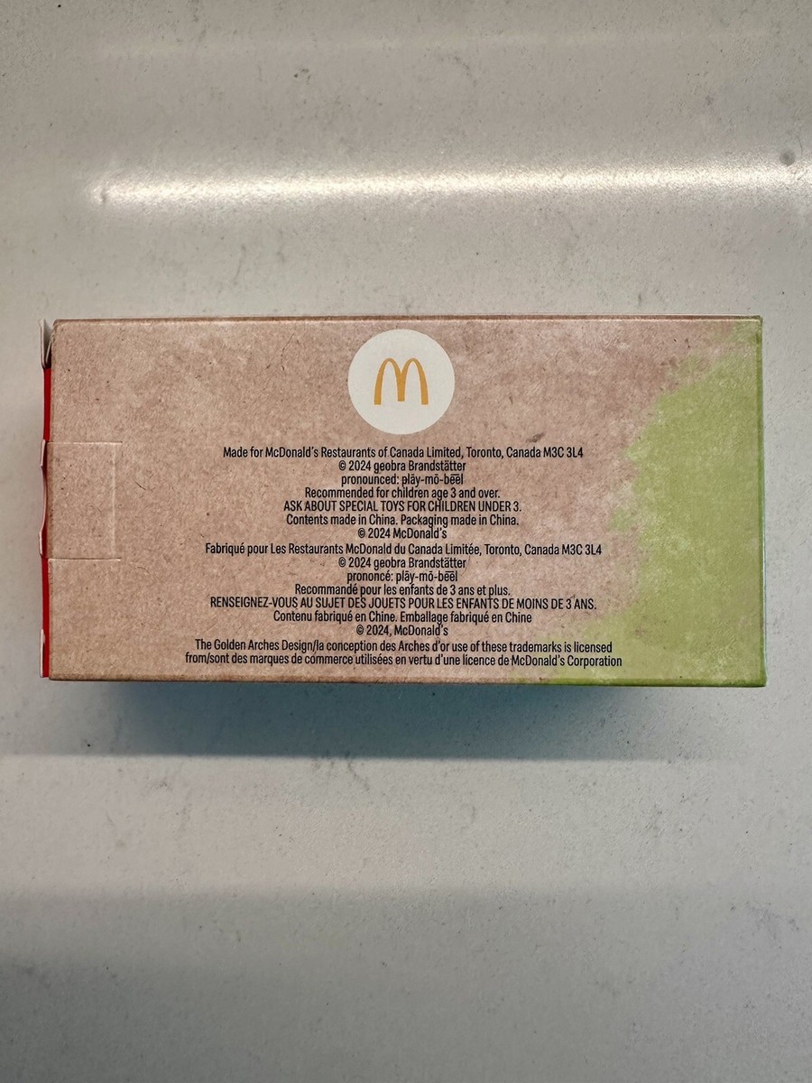 McDonalds 2024 PLAYMOBIL Wiltopia Caiman ( Alligator Crocodile