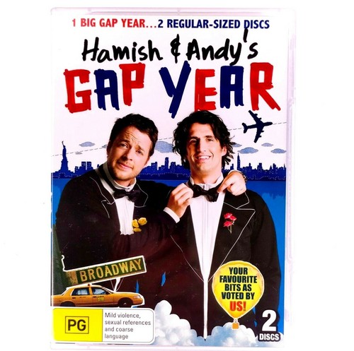 Hamish and Andy Double - Gap Year & Caravan Of Courage - 4 x DVD set - Picture 4 of 8